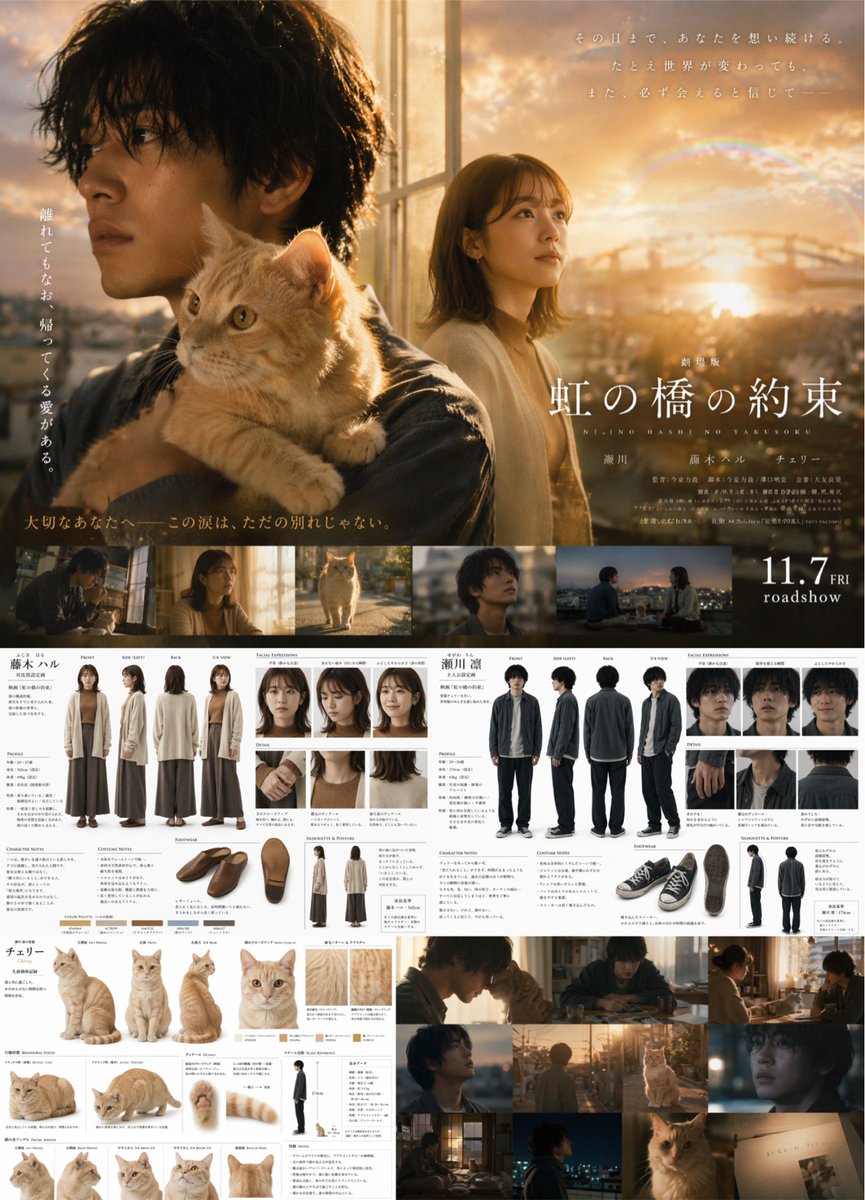 Pitch de film en prise de vue réelle et fiche personnage