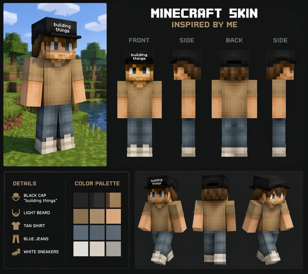 Prompt Skin Minecraft Personalizzata