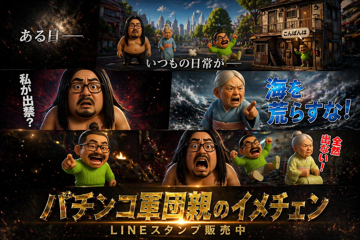 3D Sinematik Çok Panelli Tanıtım Posteri