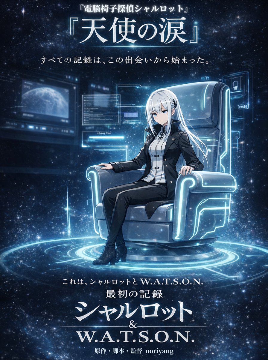 Poster detective anime sci-fi