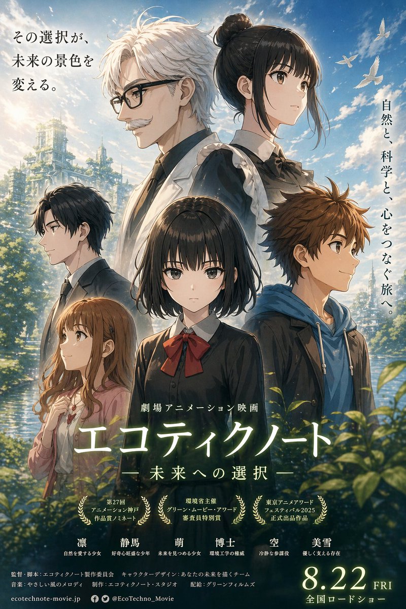 Poster Film Ensemble Anime