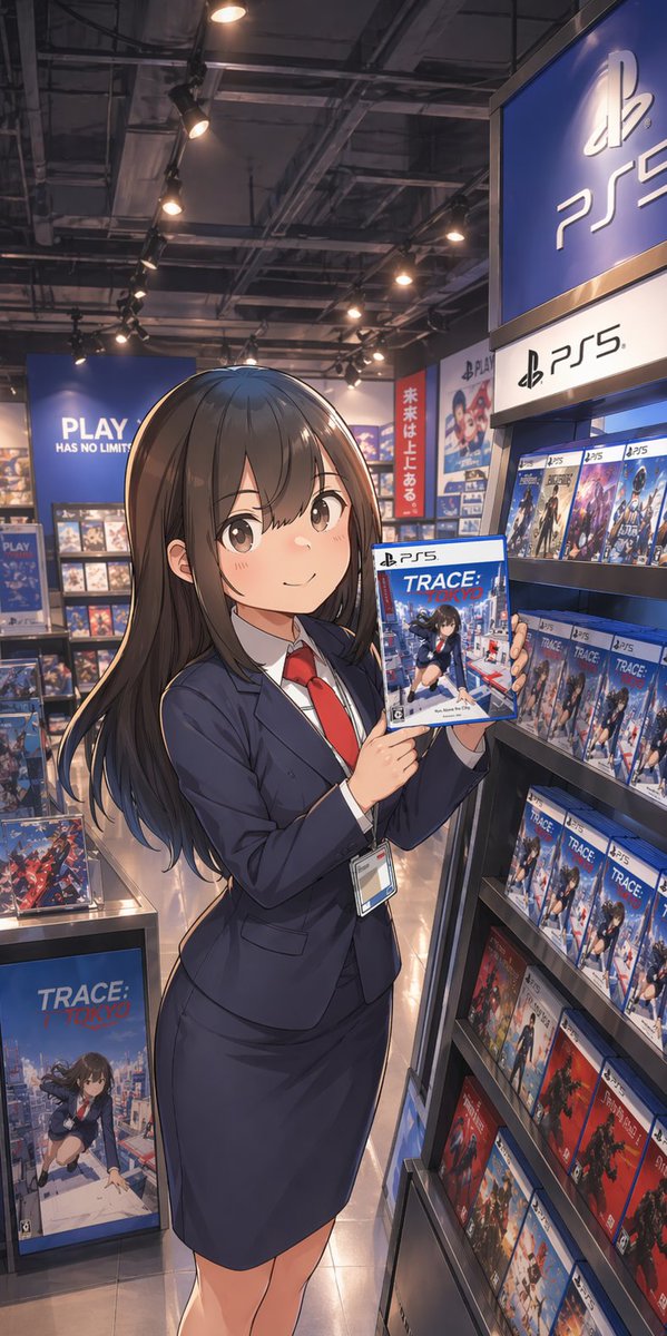 Commessa Anime Negozio Giochi PS5