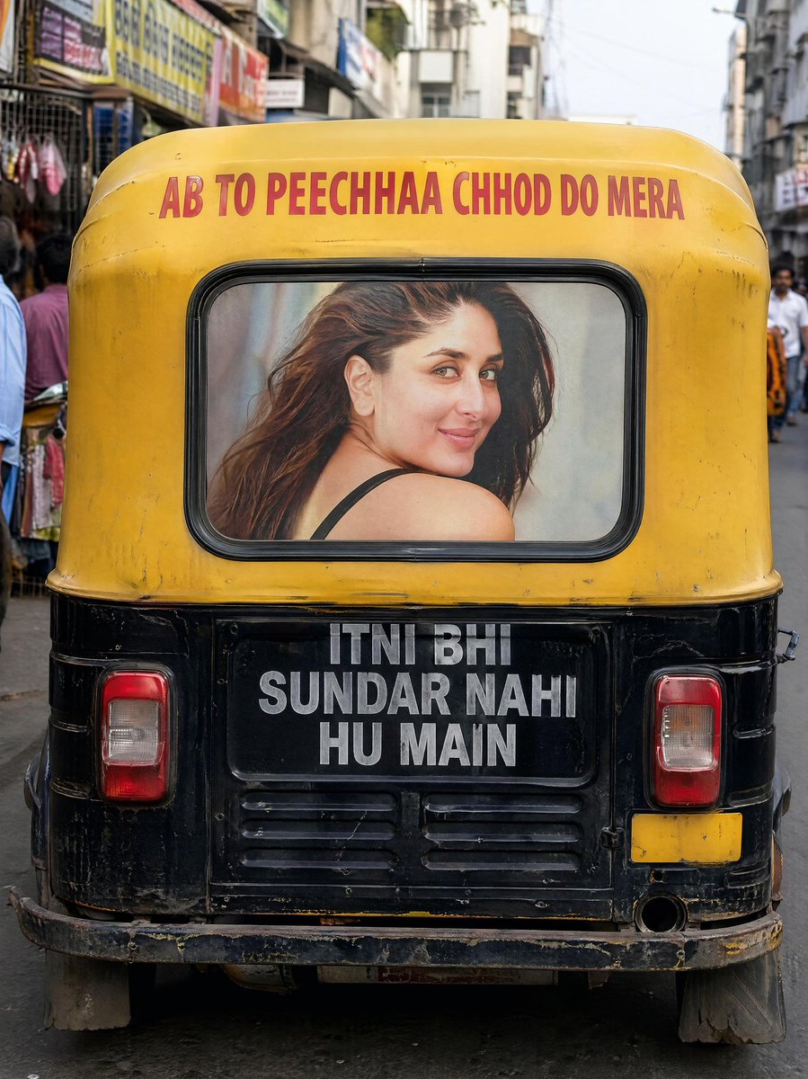 Indian Auto Rickshaw Street Photo (1/2)
