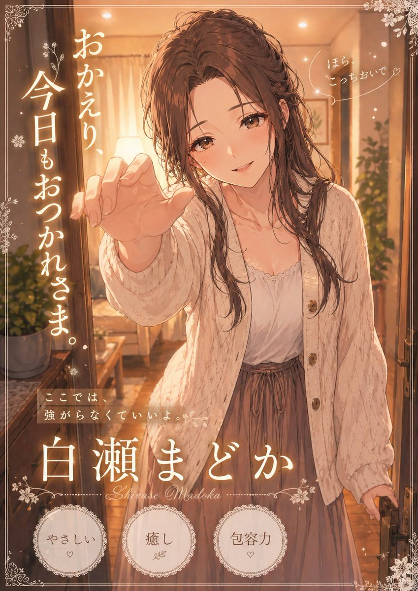 Póster de Anime de Bienvenida Cálida a Casa (1/2)
