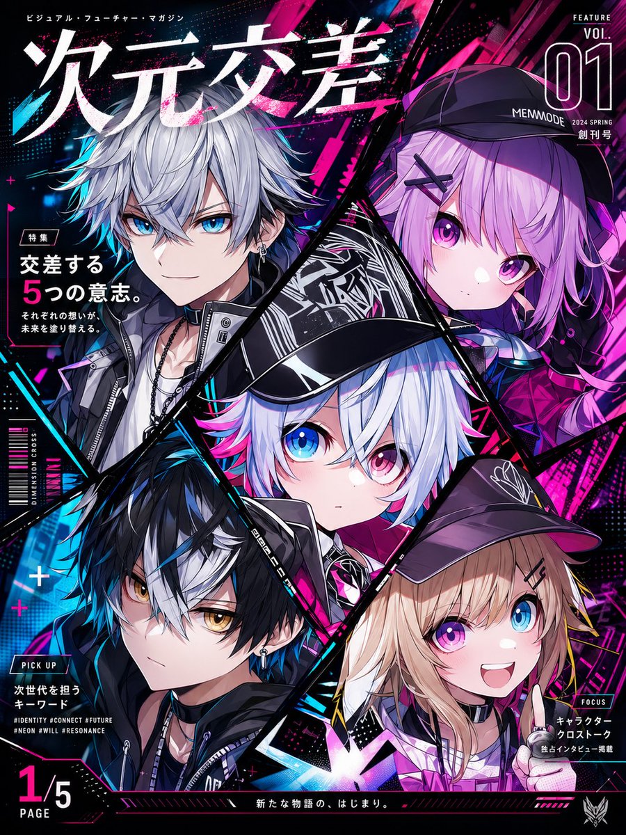 Couverture de Magazine Anime Néon