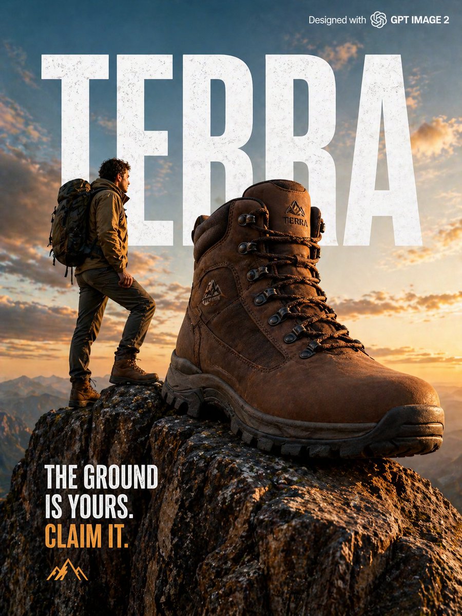 Epic Outdoor Footwear Ad