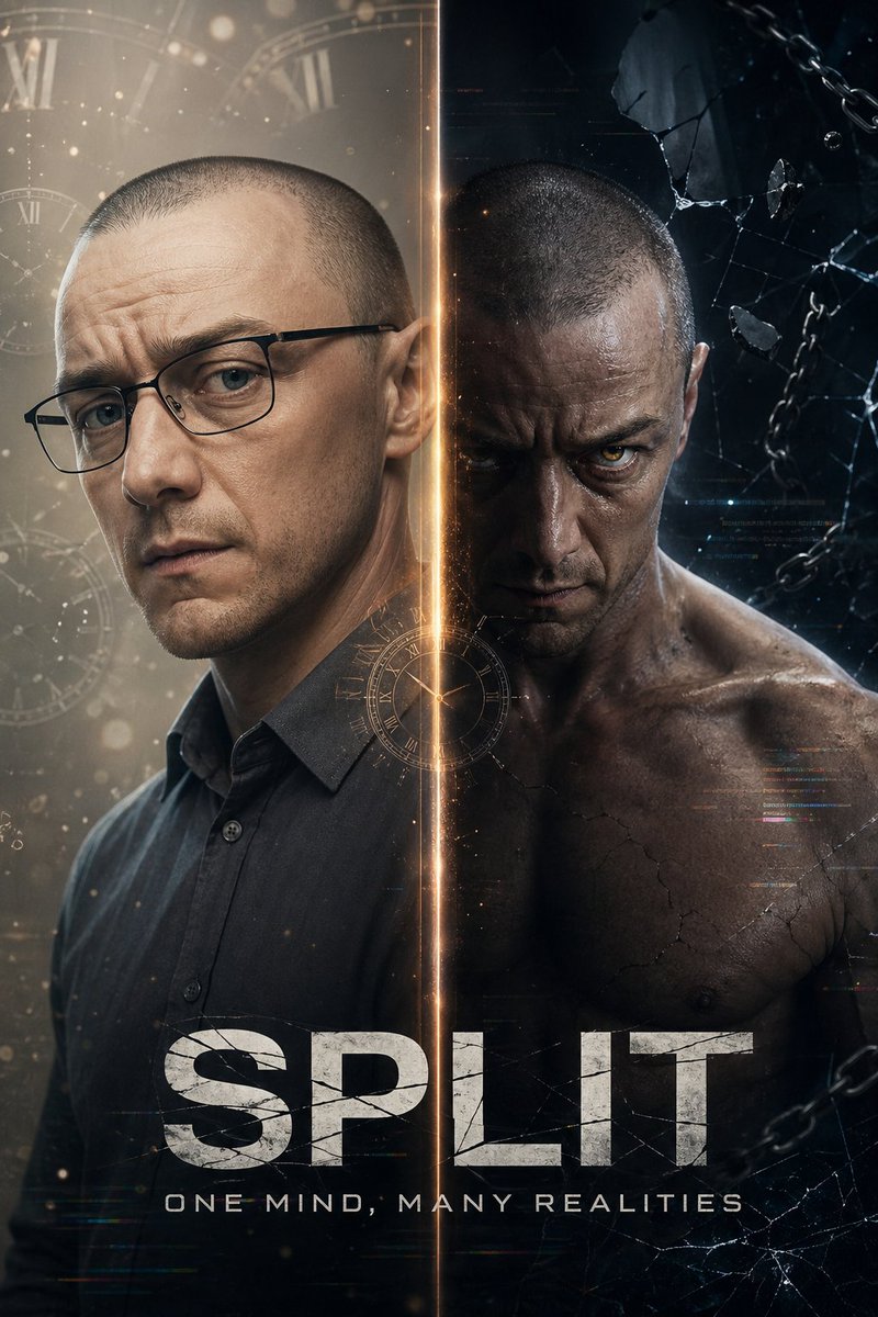 Poster Cinematografico Doppia Personalità