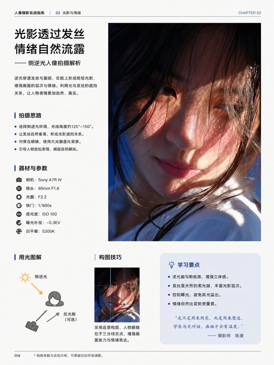 Chinese Photography Tutorial Book Page