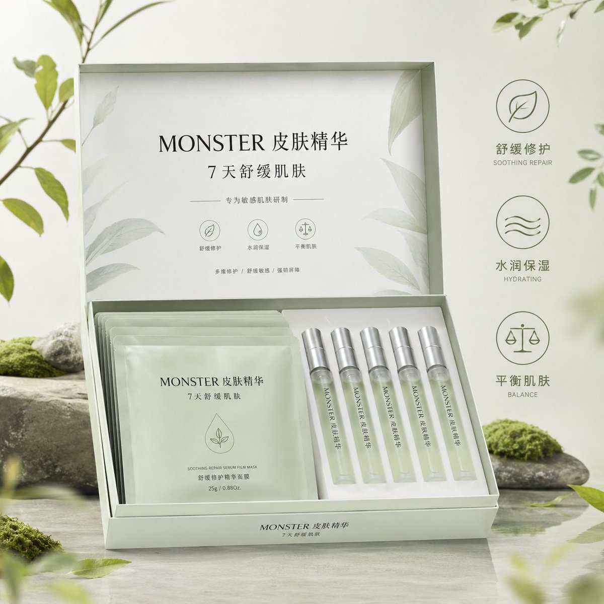 Botanical Skincare Gift Box Ad