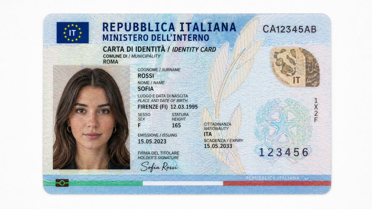 Canadian Citizenship Card Mockup Prompt (1/2)