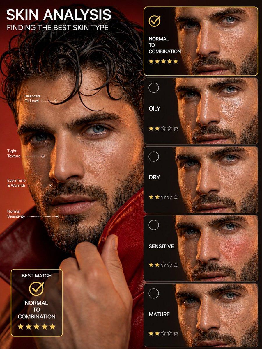 Grafica Analisi Tipo di Pelle