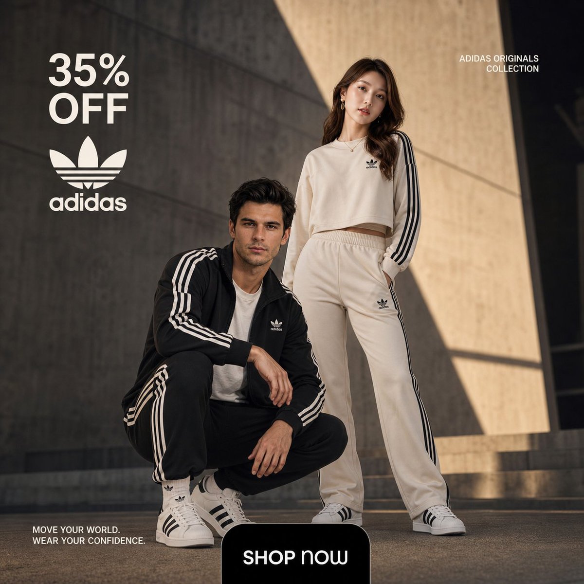 Pubblicità Moda Adidas Originals