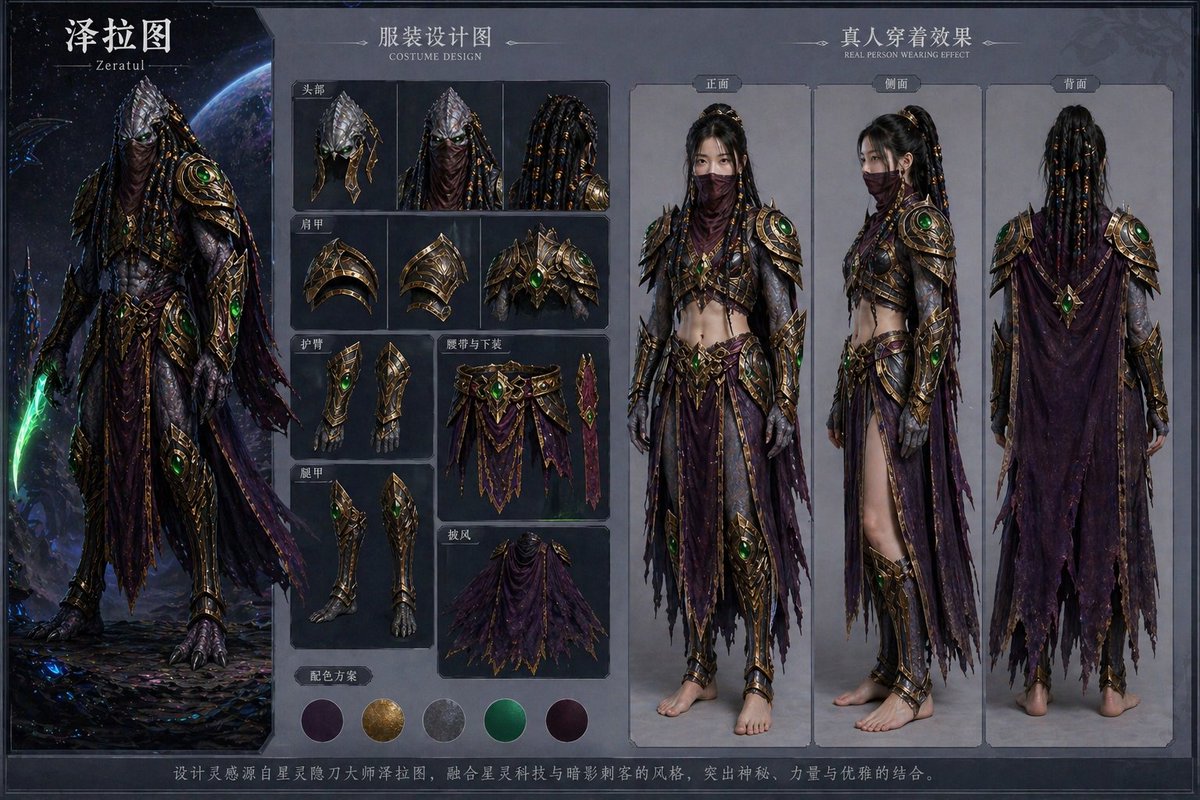 Trasferimento Design Costume Personaggio