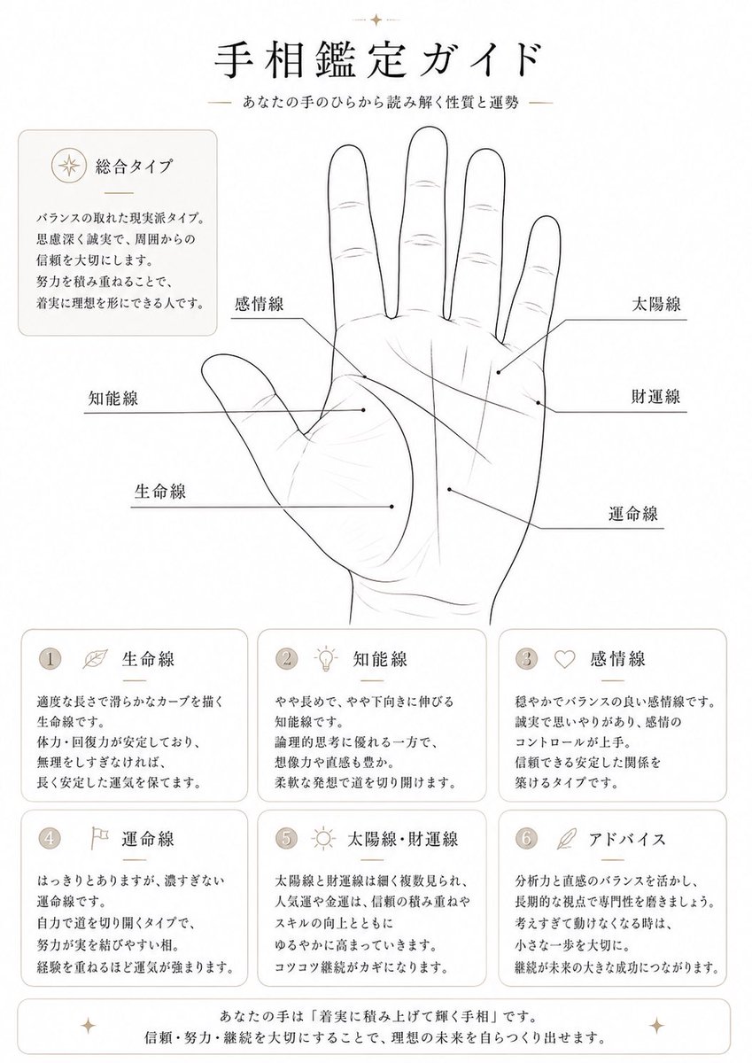 Japanese Palm Reading Guide