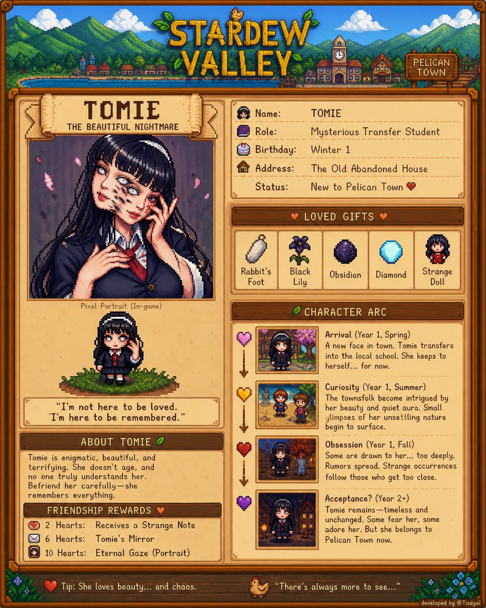 Poster Wiki Personaggio Stardew Valley