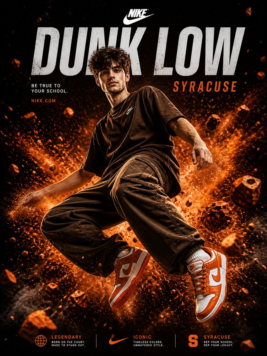 Nike Dunk Low Commercial Poster (1/2)