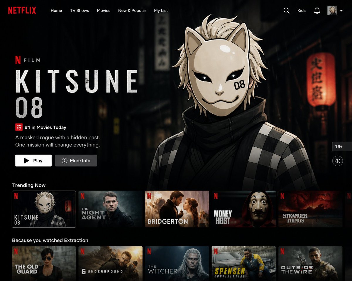 Generatore Homepage UI Netflix (1/2)