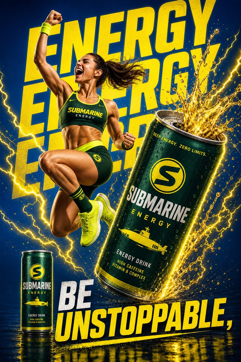 Dynamic Energy Drink Ad