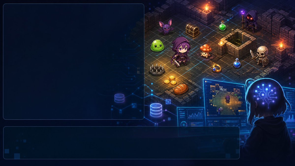 Intestazione UI Dungeon Fantasy AI
