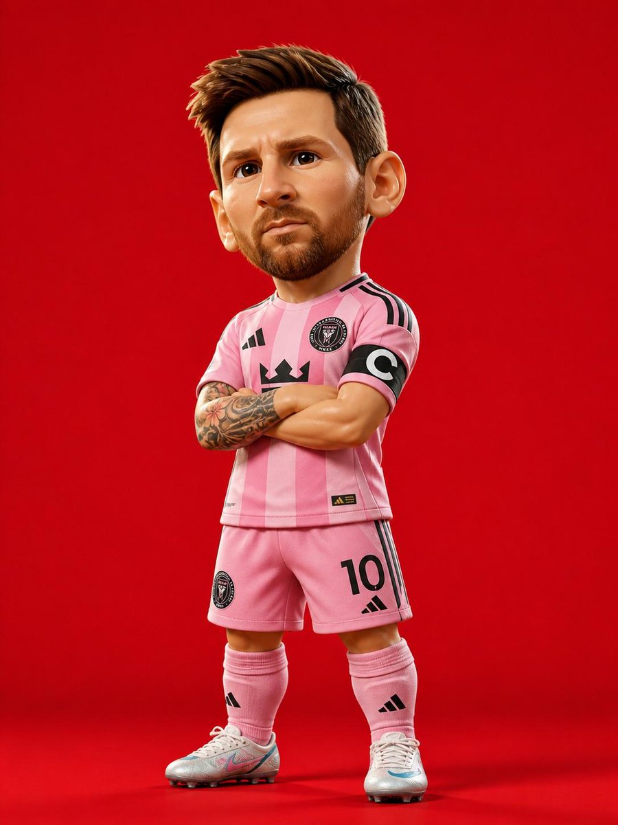 Caricatura Giocattolo 3D di Cristiano Ronaldo (1/2)