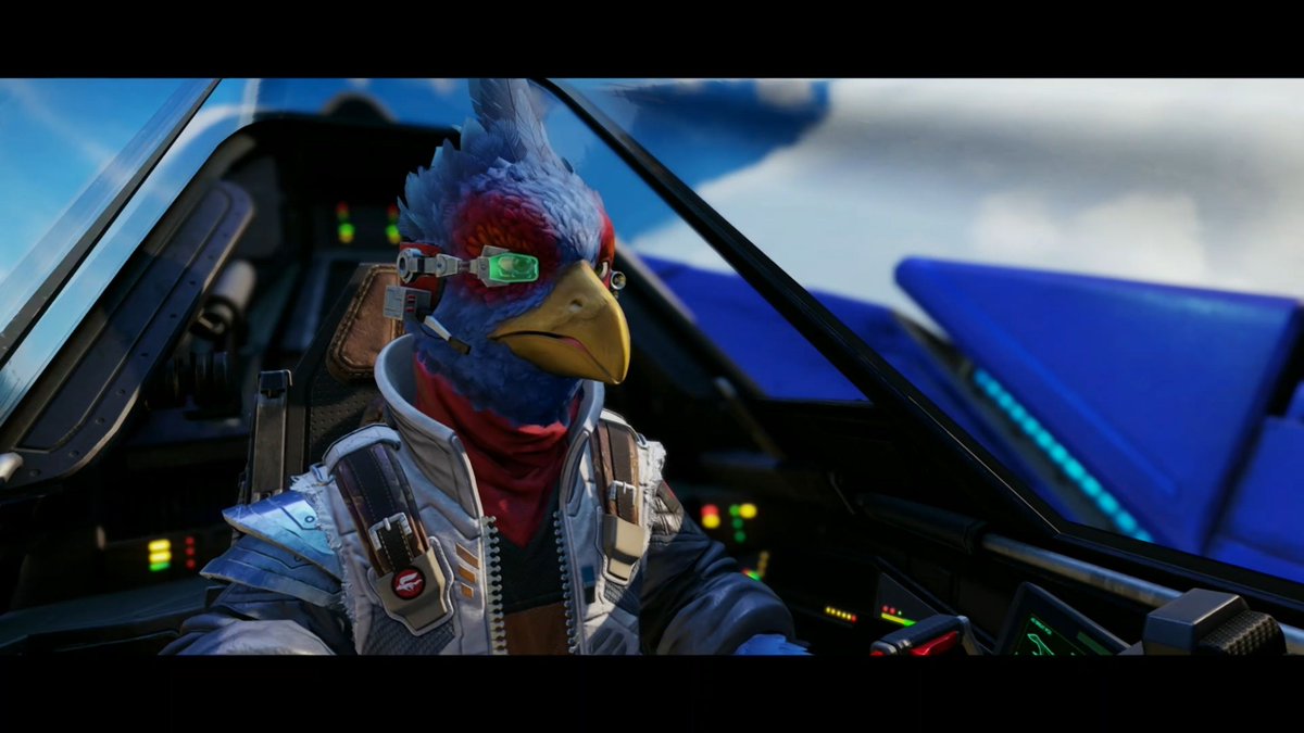 Pilota Falcon Starfighter Cinematografico