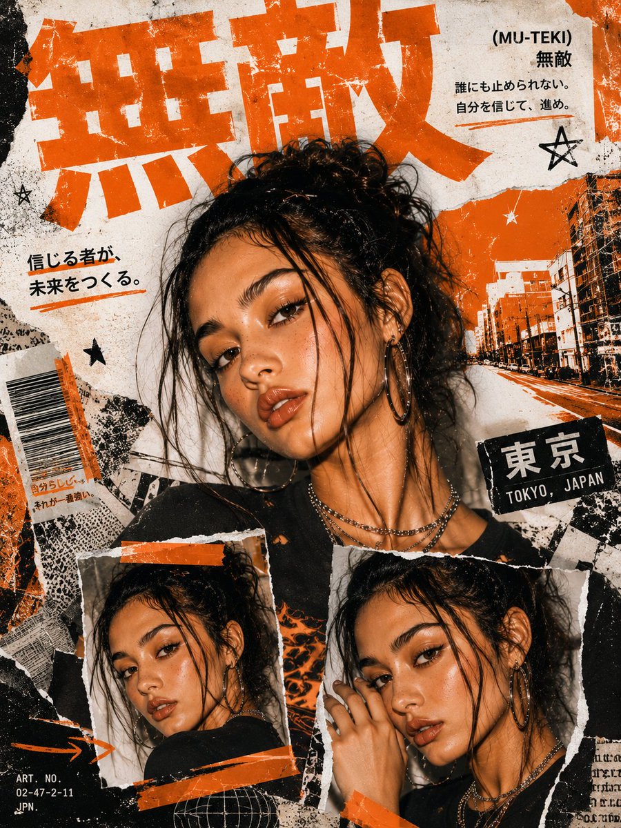 Y2K Japanese Street Editorial Poster (1/3)