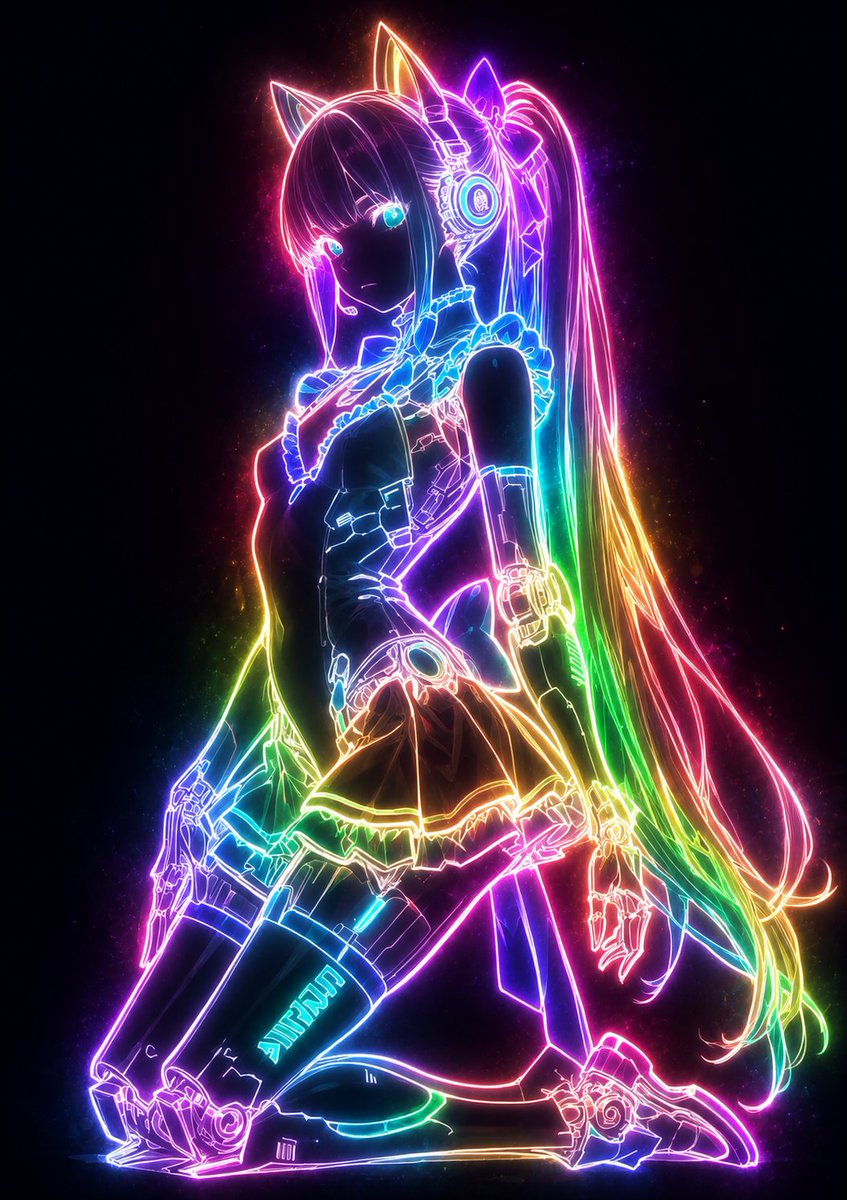 Mystical Luminous Outline Style (1/4)