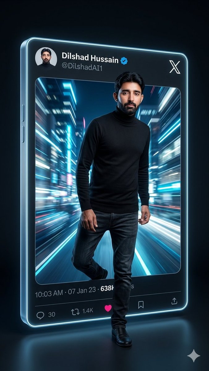 Neon X Post 3D Walkout Portrait