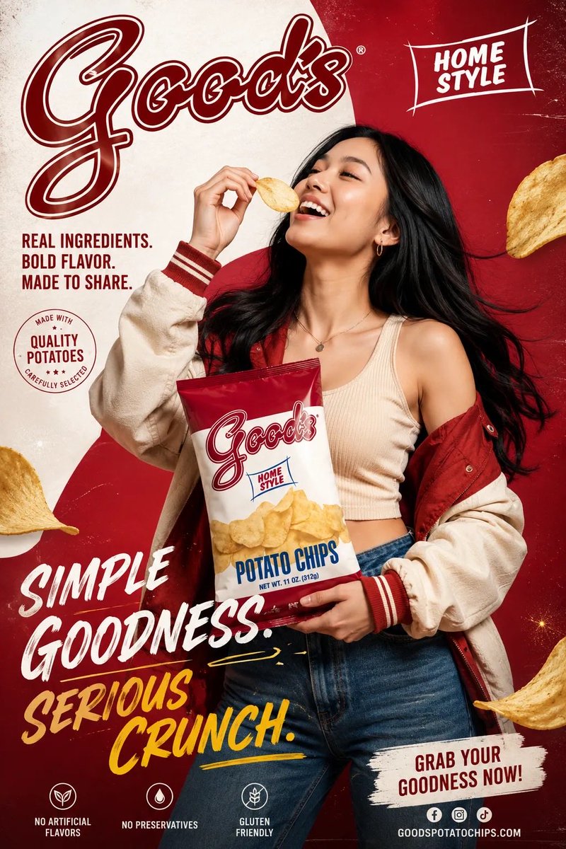 Premium Fashion Advertising Poster (1/3)
