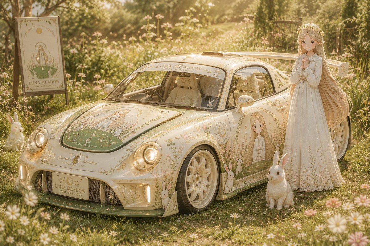 Generator Kendaraan Itasha Jepang Fiksi (1/4)