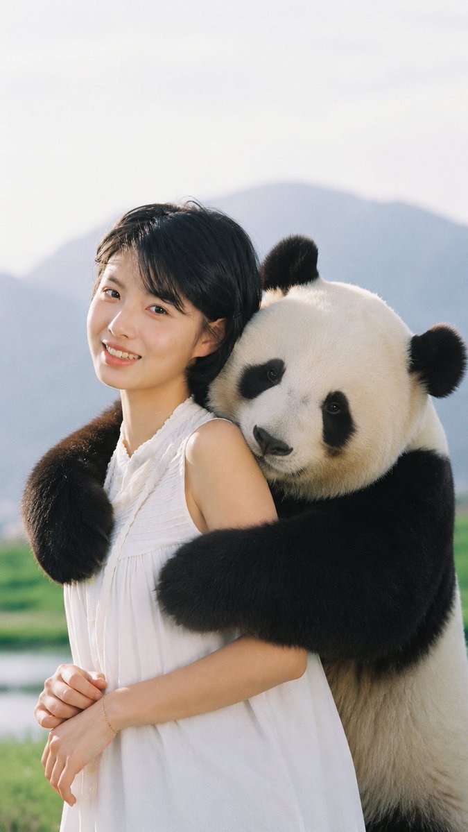 Transformasi Karakter Pelukan Panda yang Sehat