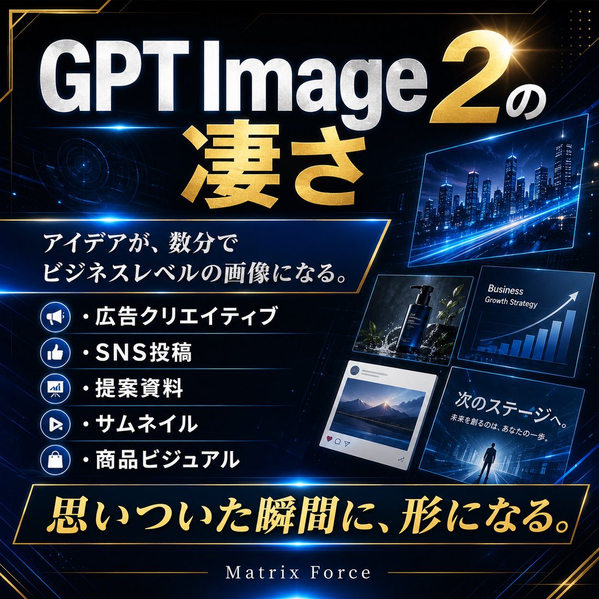 Grafica Promozionale GPT Image 2 Futuristica