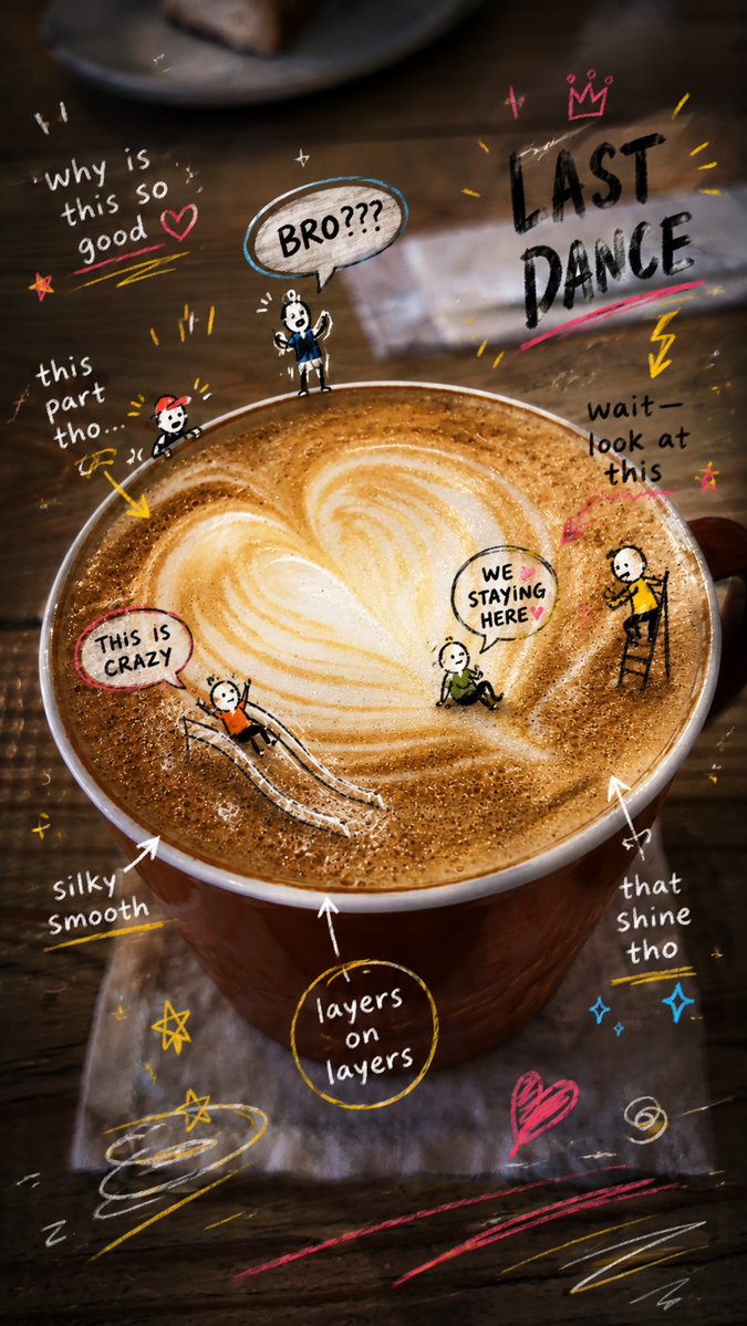 Foto de Latte con Garabatos Emocionales (1/2)