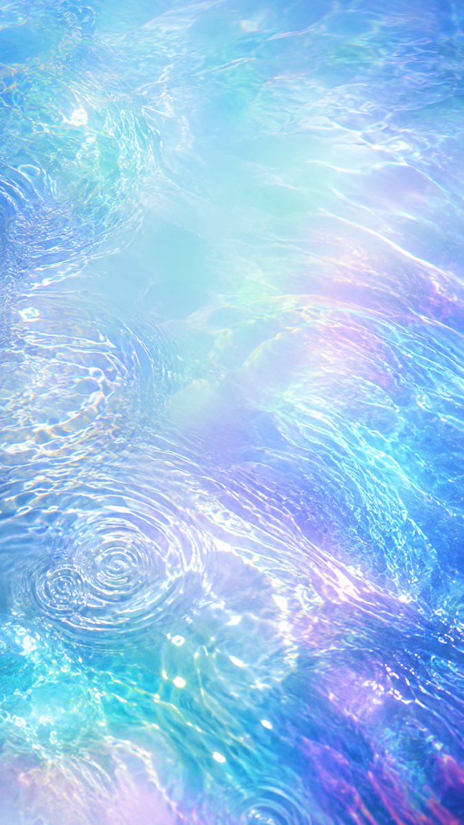 Sfondo per telefono ad acqua iridescente (1/4)
