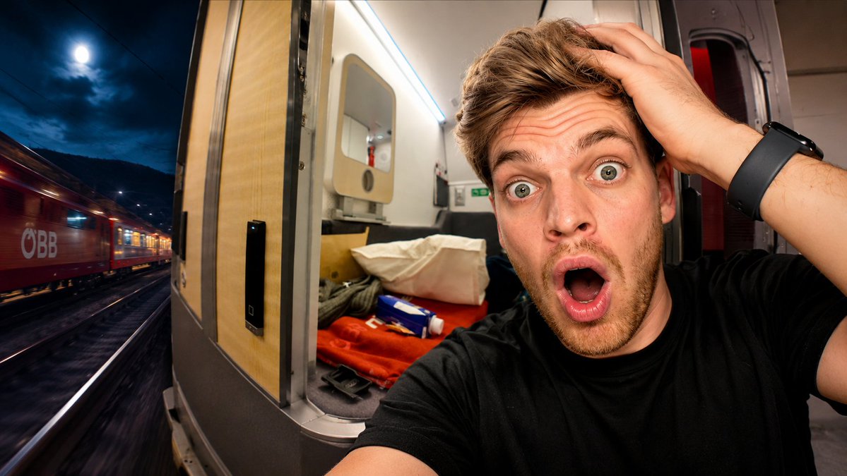 Night Train Sleeper Selfie Thumbnail