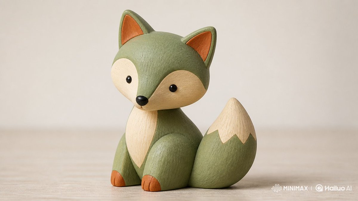 Skandinavische Holzspielzeugfigur (1/4)