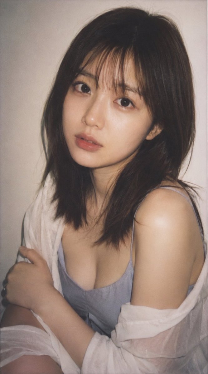 Japanese Woman Polaroid Portrait
