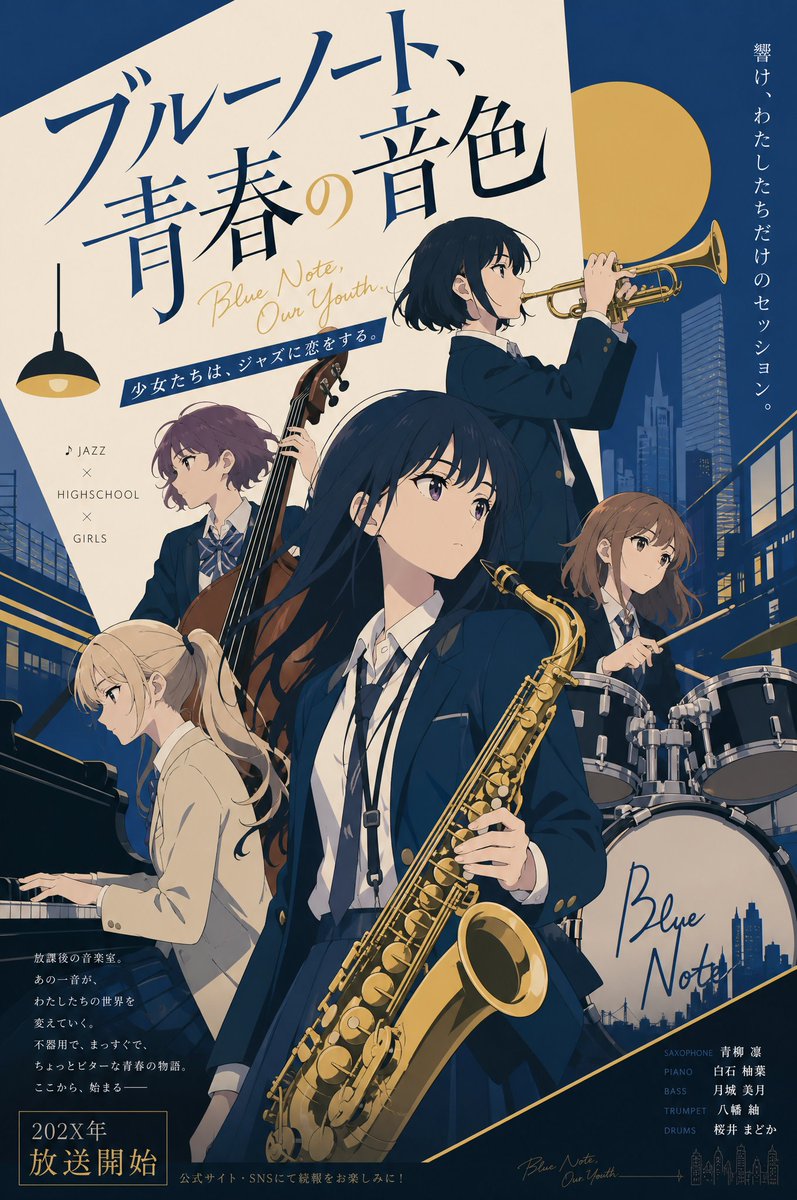 Visual Key Anime Tema Jazz