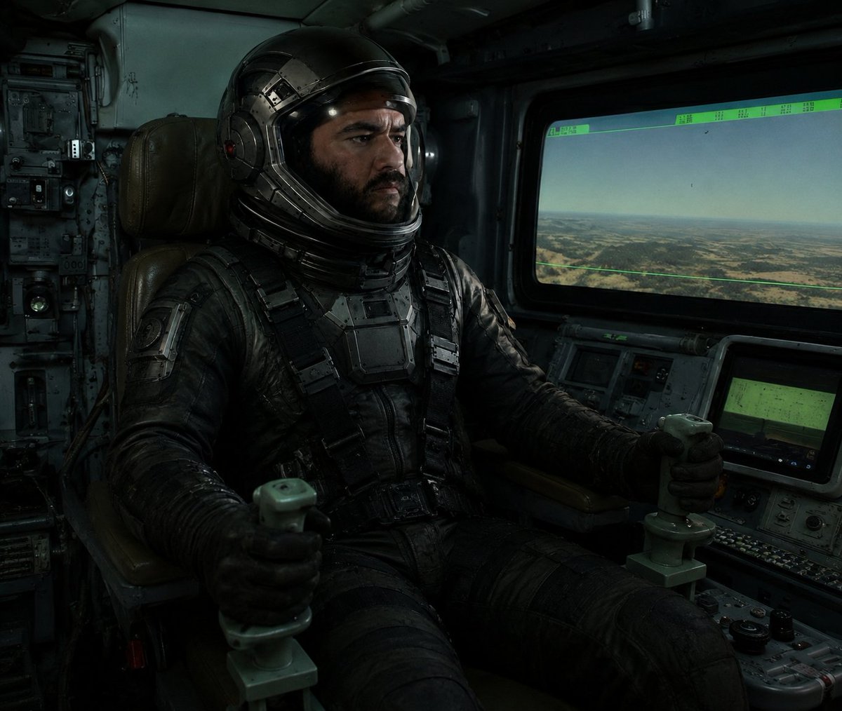 Scena Cabina Astronauta Cinematografica (1/2)