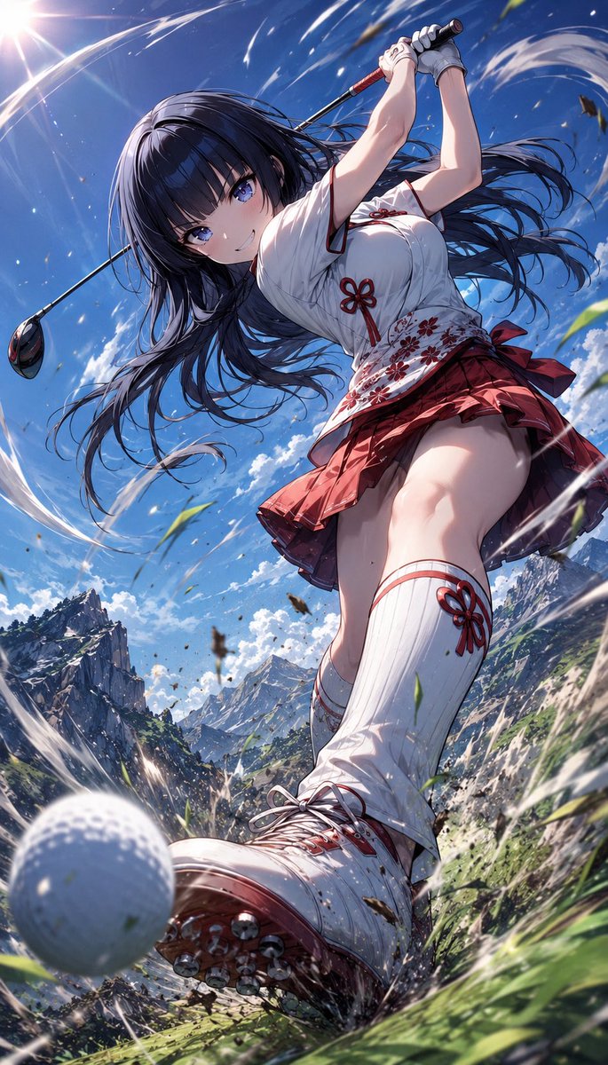 Golfista Genio Selvaggio Stile Manga (1/4)