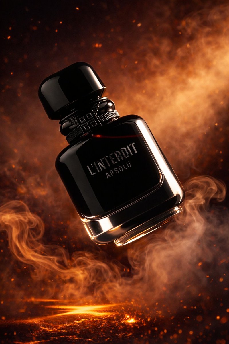Luxury Perfume Bottle Product Shot (1/2)