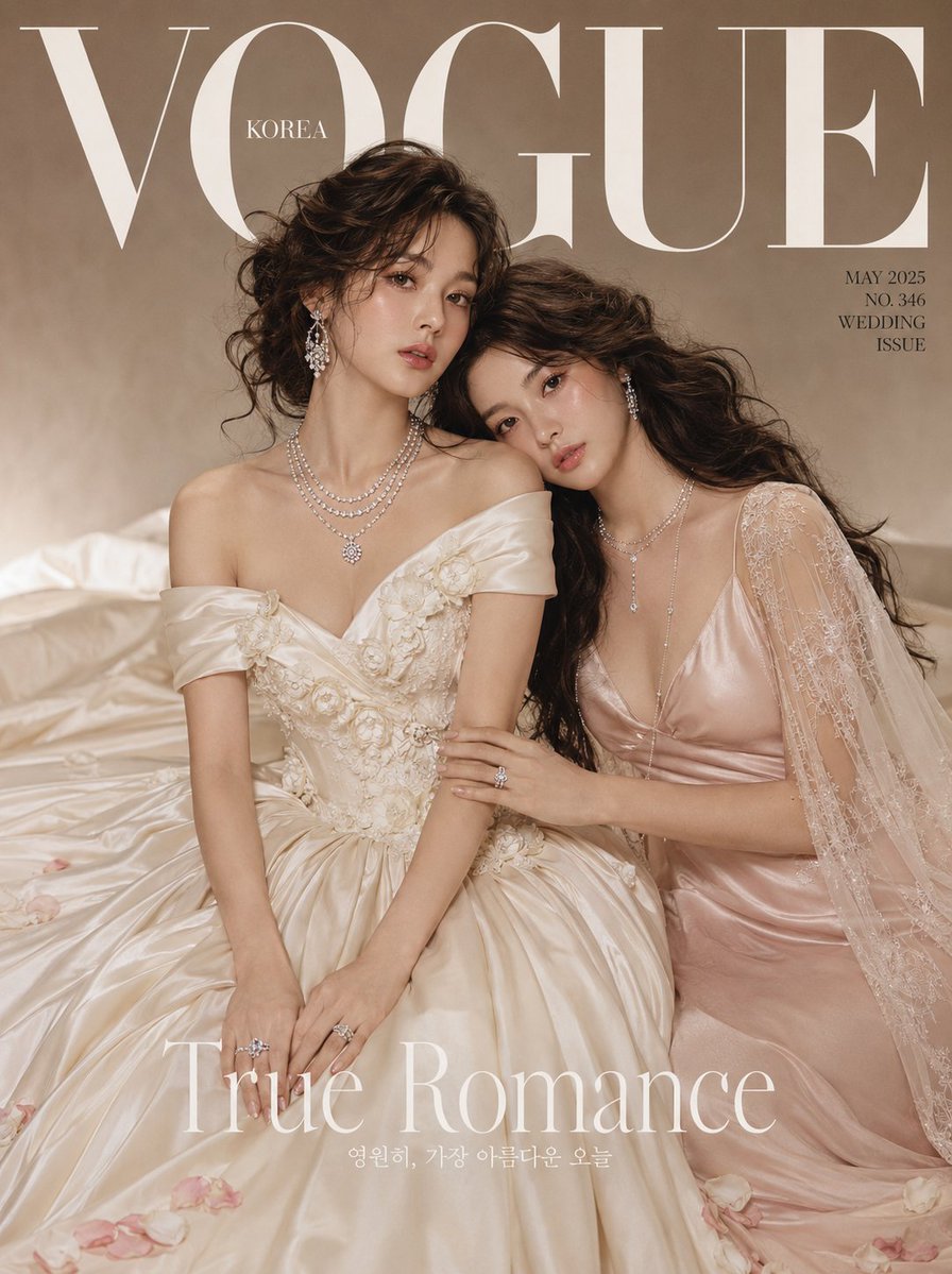 Copertina Lusso Couture Sposa Vogue