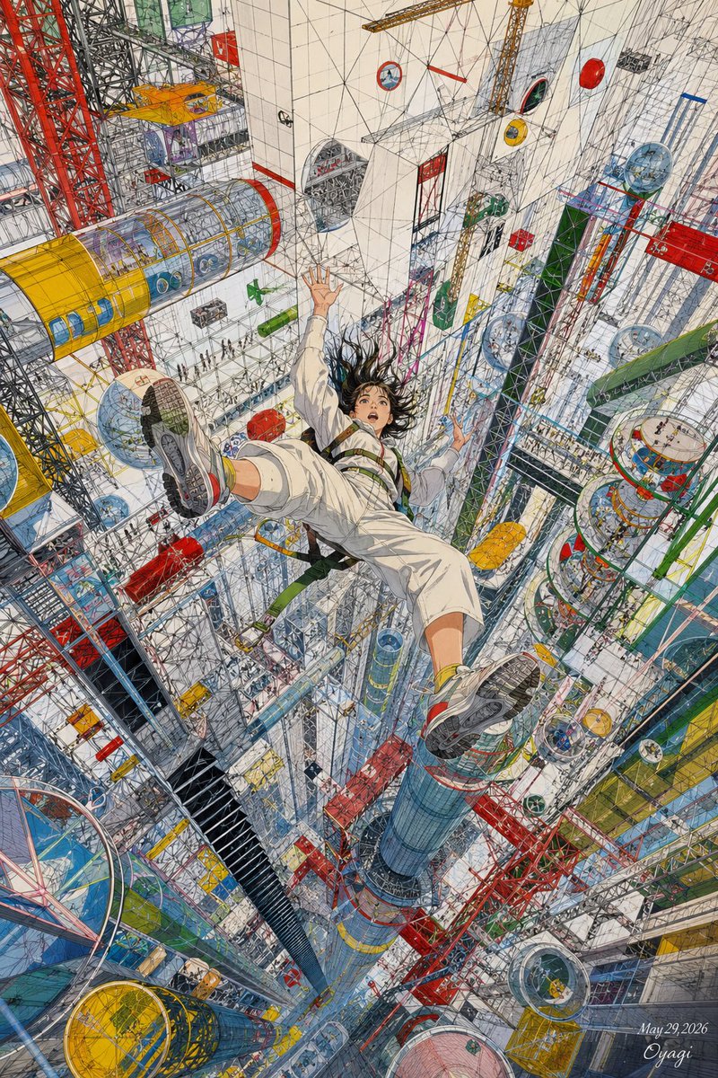 Endloser Megastruktur-Fall