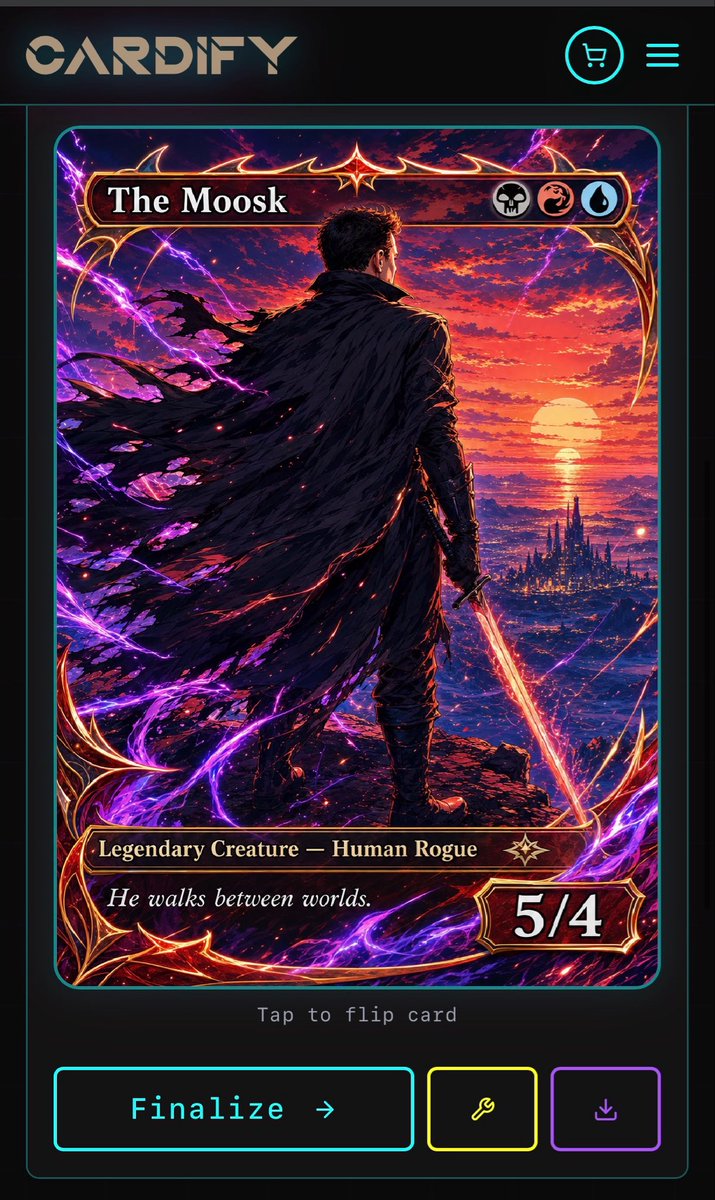 App Carte Collezionabili Fantasy Cyberpunk