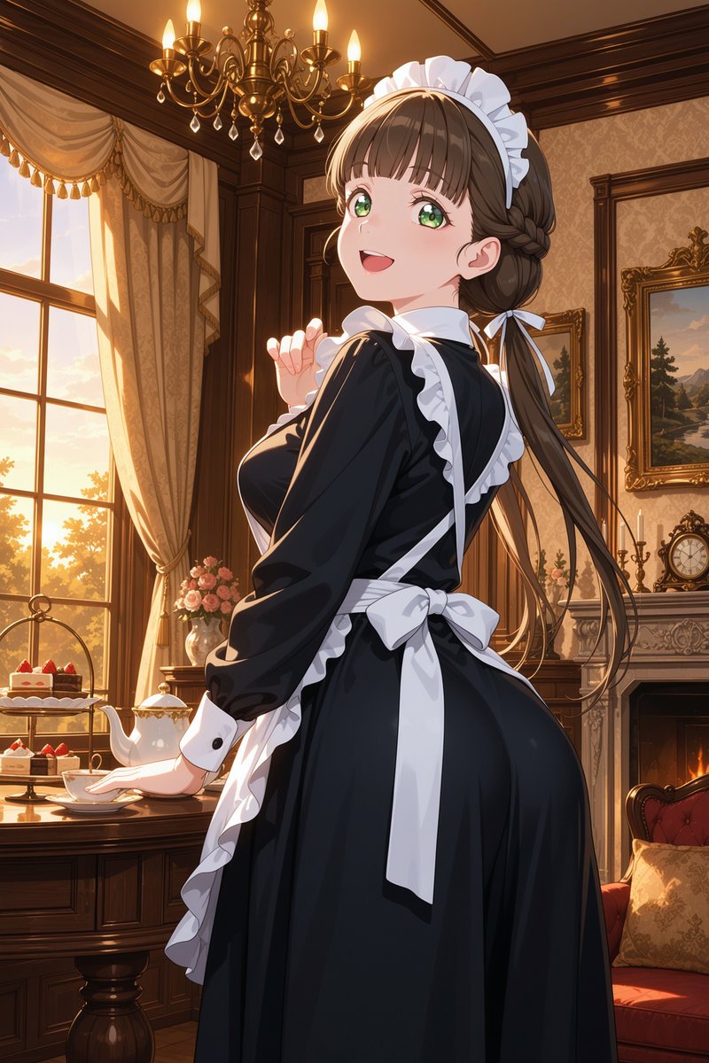 Anime Sala da Tè Cameriera Vittoriana