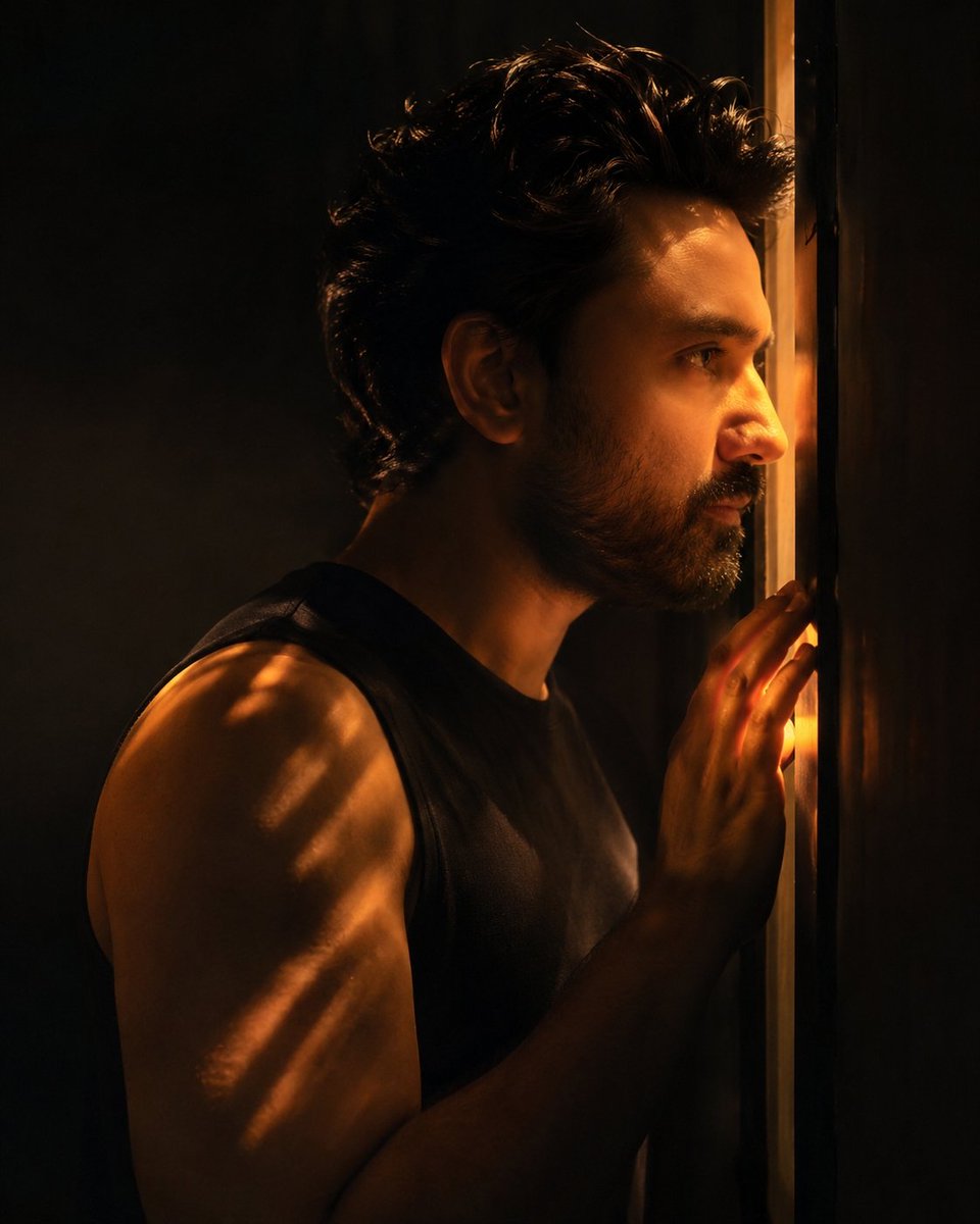 Ritratto Maschile Cinematografico Chiaroscuro