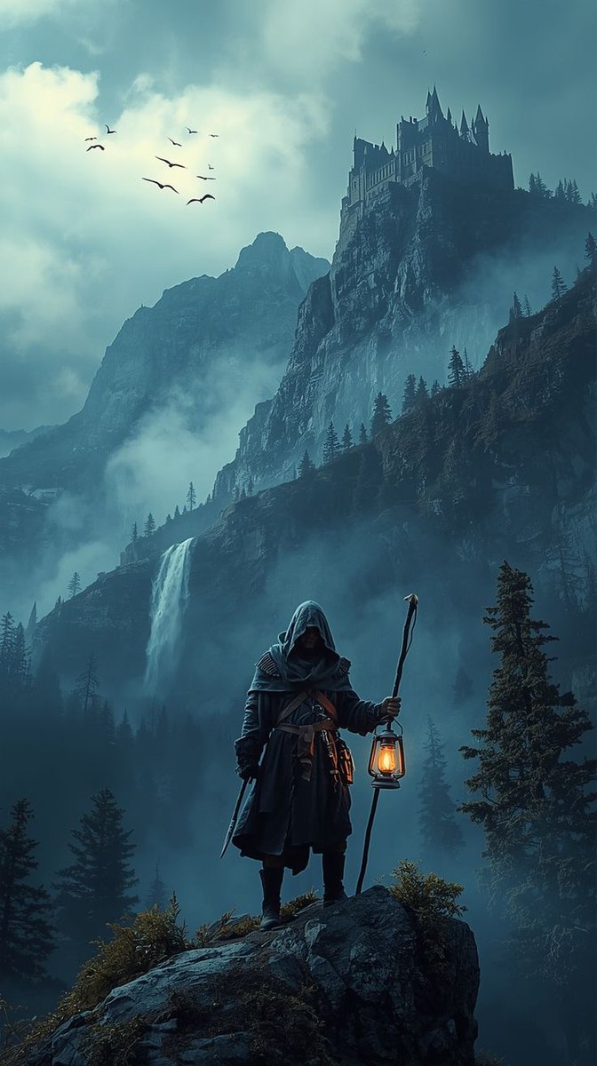 Paesaggio Guerriero Fantasy Epico