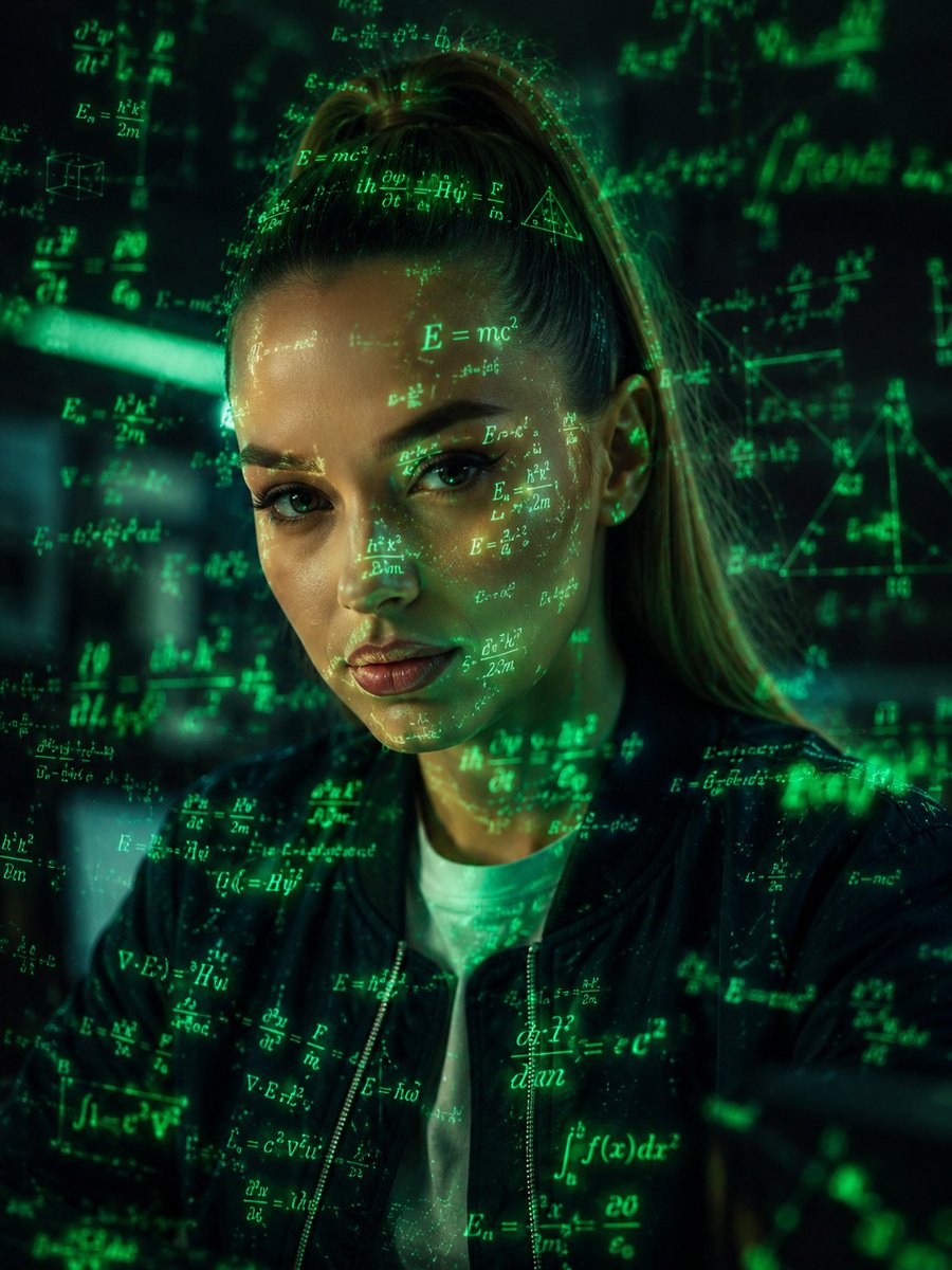 Potret Data Holografik Futuristik