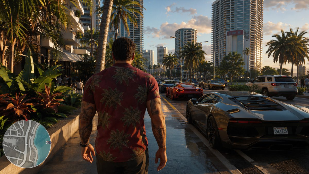 Captura de Pantalla de Juego de Mundo Abierto en Miami