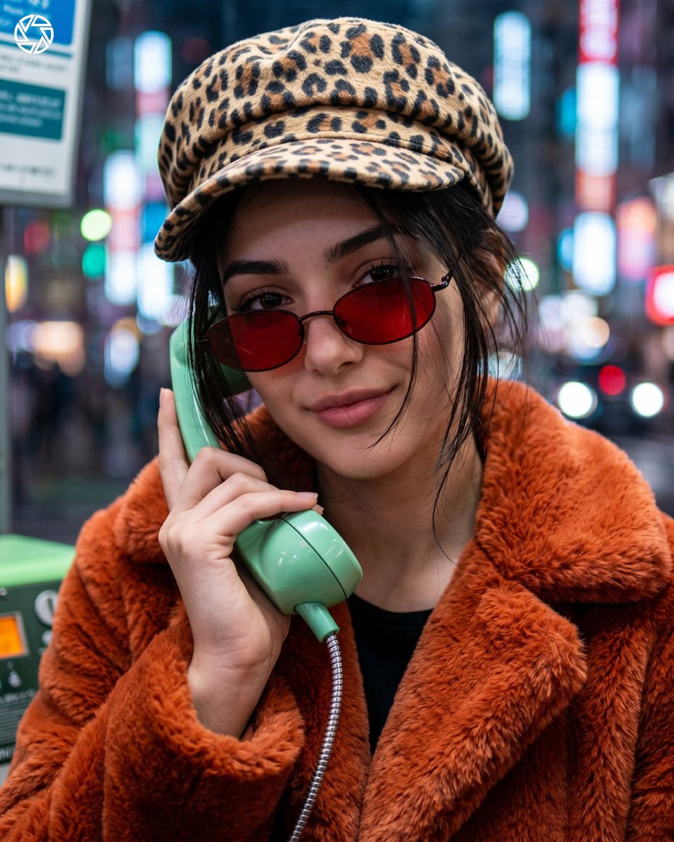 Cyber-Fashion Street Portrait